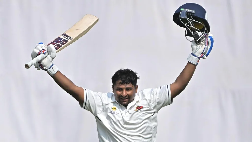 രഞ്ജി ട്രോഫി: ഇരട്ട സെഞ്ച്വറിയുമായി സർഫറാസ് ഖാന്‍; മുംബൈയുടെ ആധിപത്യം തുടരുന്നു
