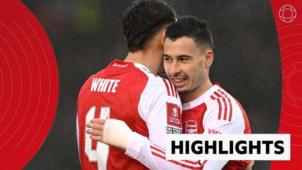 എഫ്.എ. കപ്പ്: ആഴ്സണലിന് തകർപ്പൻ ജയം; മാർട്ടിനെല്ലിക്ക് ഹാട്രിക് തിളക്കം!